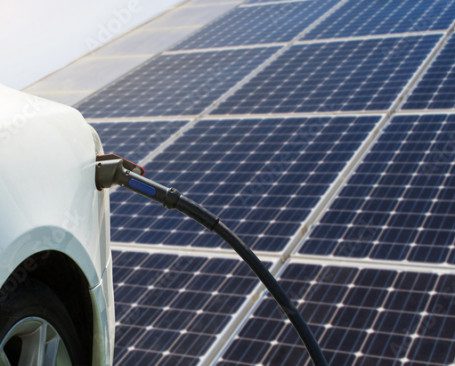 Solar Panel and electric cars