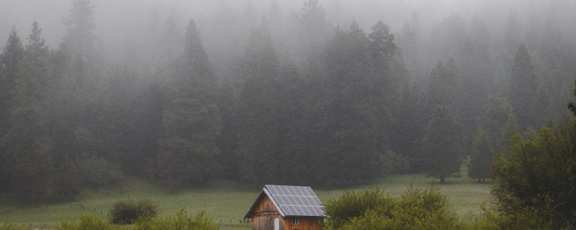 Solar energy off grid
