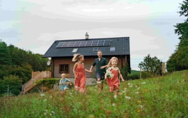 family solar panels