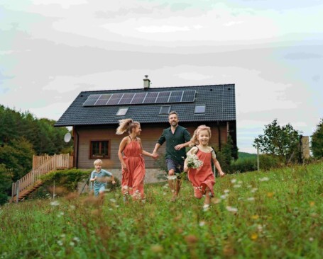 family solar panels
