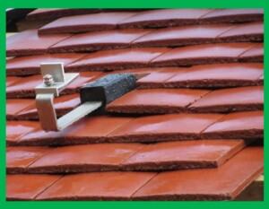 Solar Panel Fixing with capping
