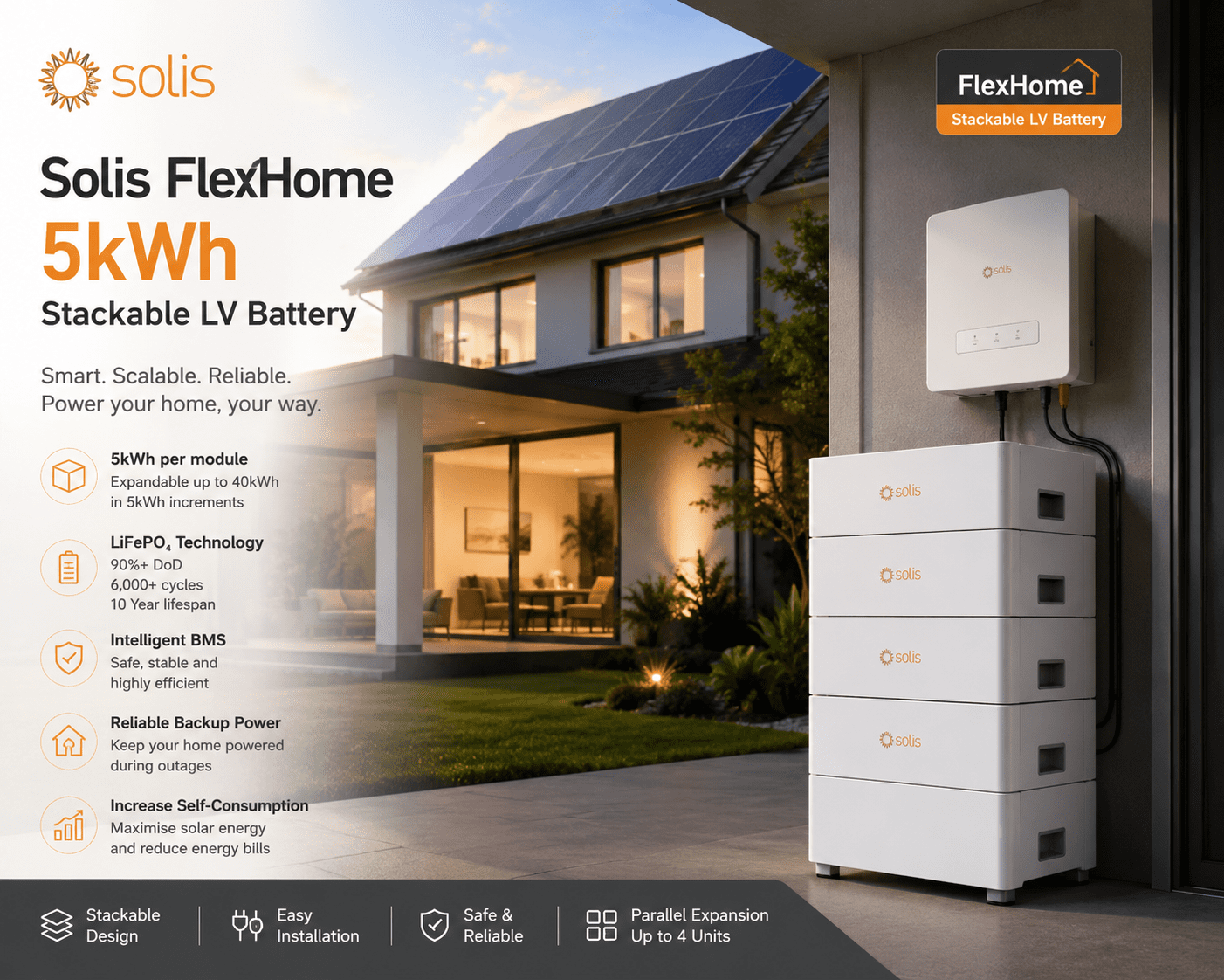 SOLIS FLEXHOME BATTERY